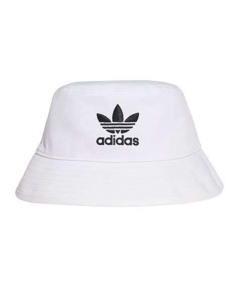 adidas bucket hat weiß|adidas originals washed bucket hat.